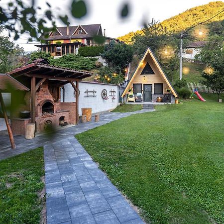 Pensiunea Casa Iulia A-Frame Martinie 외부 사진